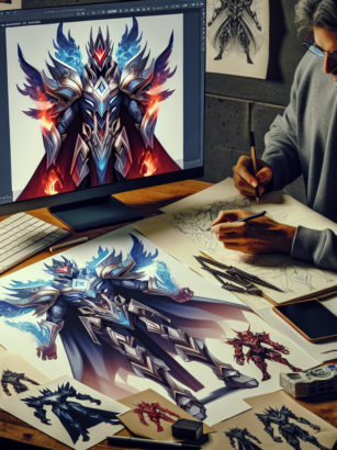 Strategi Membuat Gambar Hero Mobile Legend yang Keren dan Unik
