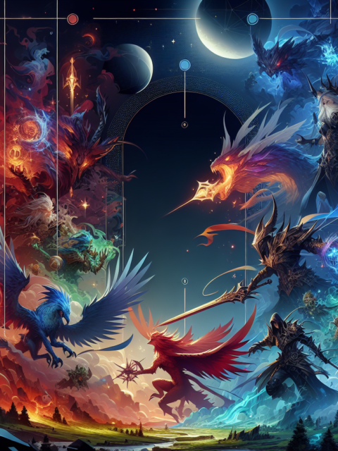 Epic Background Poster Design Ideas for Mobile Legends