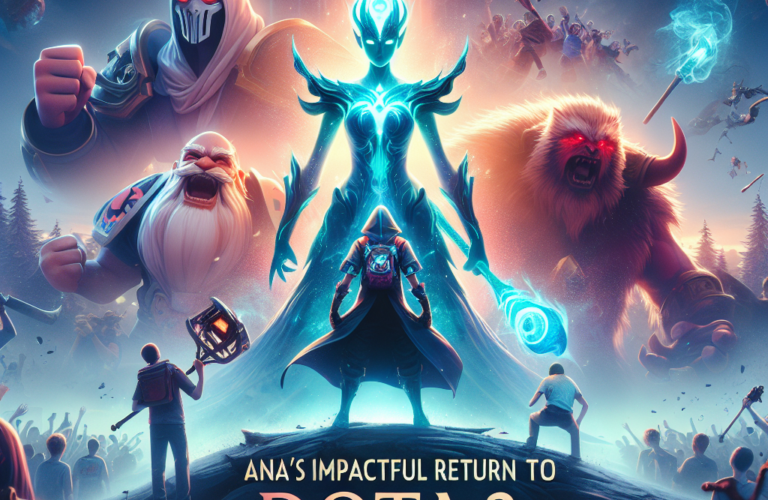 Ana's Impactful Return to Dota 2: What It Means for the Competitive Scene